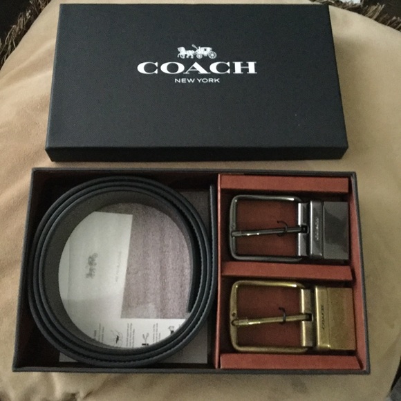 Coach Men’s Adjustable Belt Gift Boxy - Picture 1 of 2